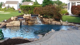 Landscaping complete