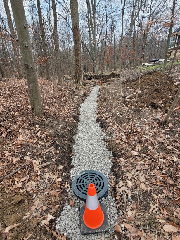A clean finished product that will keep this area dry for years to come